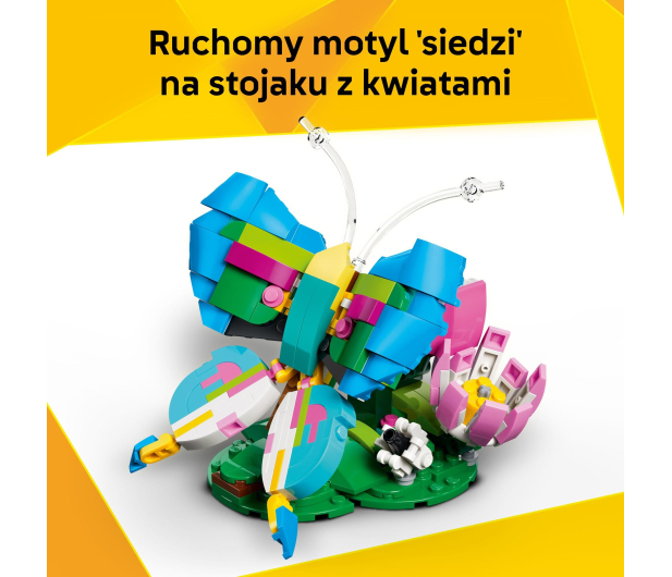 LEGO CREATOR 31384 Dzikie zwierzęta: kolorowy koliber - 1473432 - zdjęcie 7